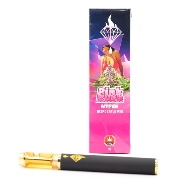 Pink Kush HTFSE Disposable Vape (Diamond Concentrates)