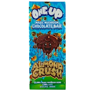 Almond Crush Mushroom Chocolate Bar