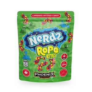 Nerdz Rope Bites Green - 600mg